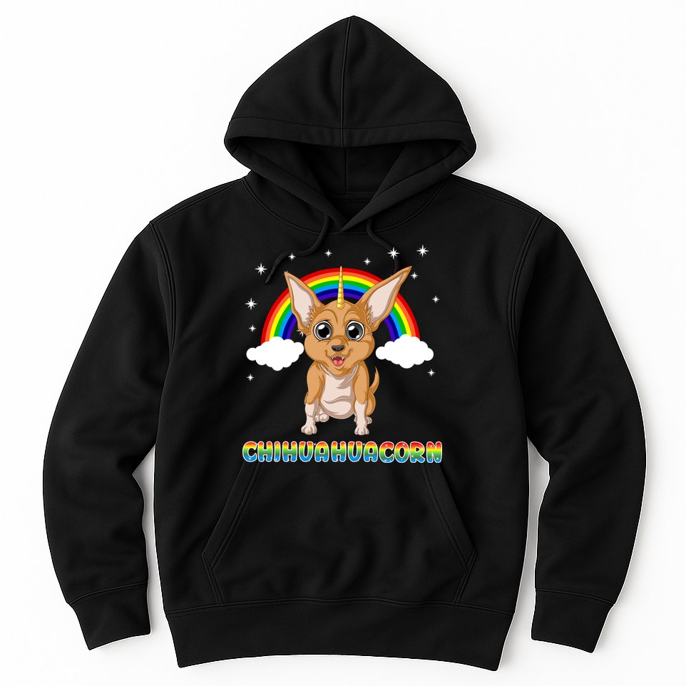 Chihuahuacorn Chihuahua Unicorn Hoodie