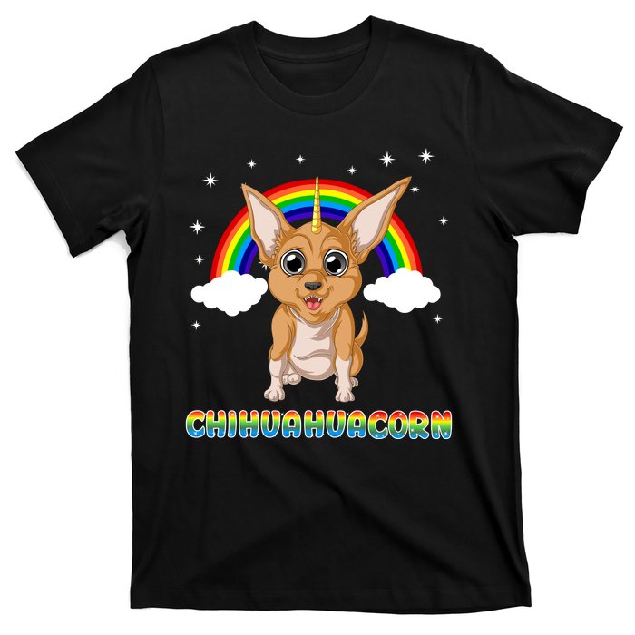 Chihuahuacorn Chihuahua Unicorn T-Shirt