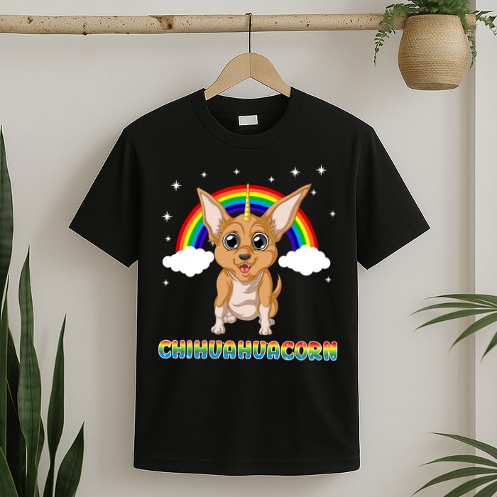 Chihuahuacorn Chihuahua Unicorn T-Shirt