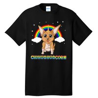 Chihuahuacorn Chihuahua Unicorn Tall T-Shirt