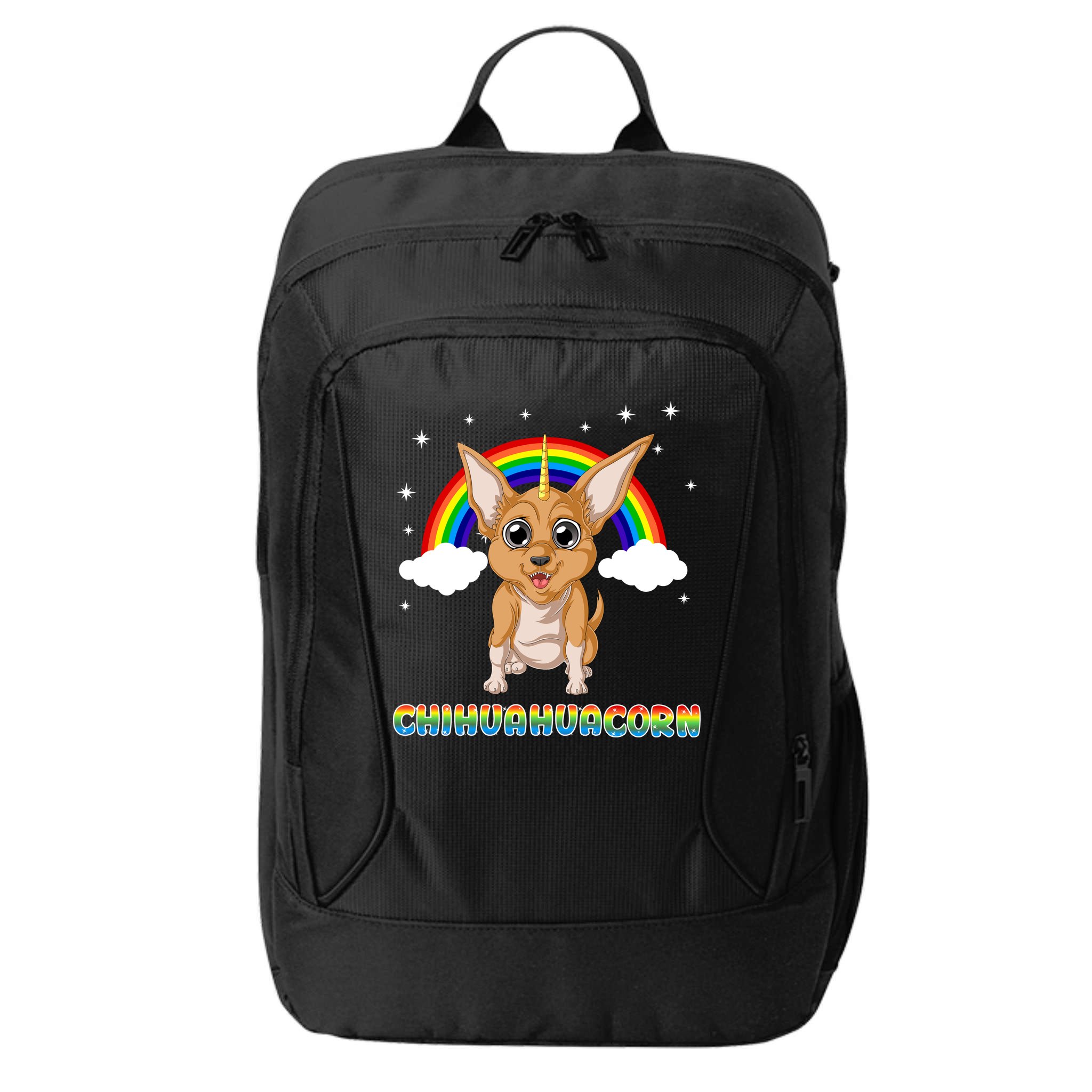 Chihuahuacorn Chihuahua Unicorn City Backpack