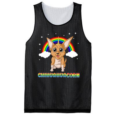 Chihuahuacorn Chihuahua Unicorn Mesh Reversible Basketball Jersey Tank