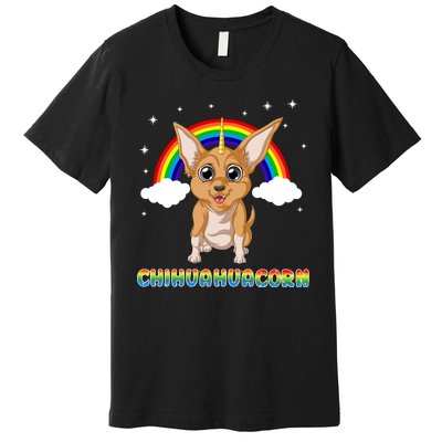 Chihuahuacorn Chihuahua Unicorn Premium T-Shirt