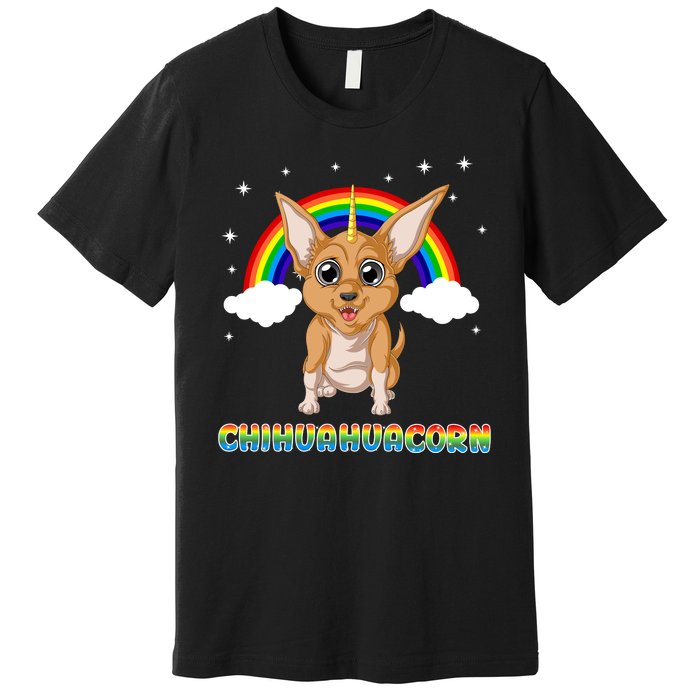 Chihuahuacorn Chihuahua Unicorn Premium T-Shirt