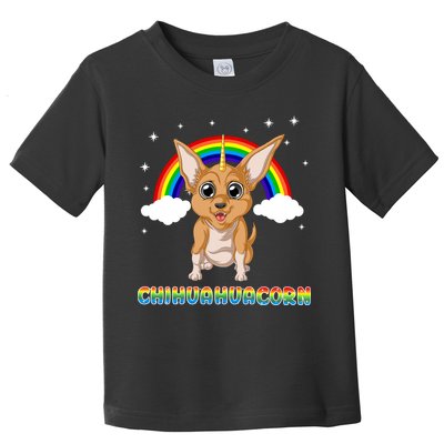 Chihuahuacorn Chihuahua Unicorn Toddler T-Shirt