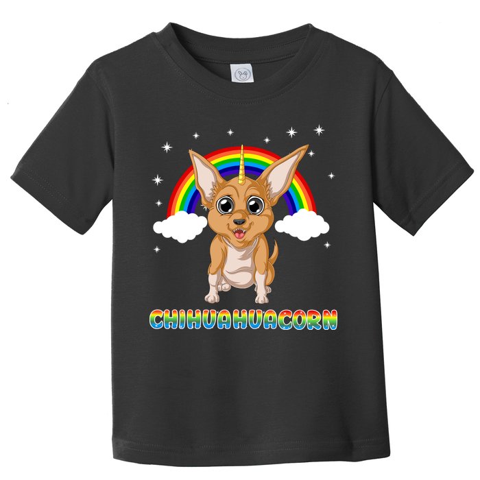 Chihuahuacorn Chihuahua Unicorn Toddler T-Shirt