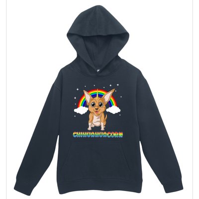 Chihuahuacorn Chihuahua Unicorn Urban Pullover Hoodie