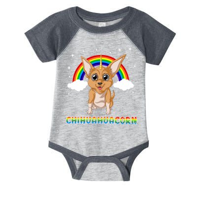 Chihuahuacorn Chihuahua Unicorn Infant Baby Jersey Bodysuit