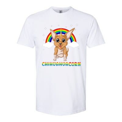 Chihuahuacorn Chihuahua Unicorn Softstyle CVC T-Shirt