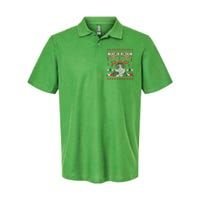 Cute Cat Ugly Christmas Sweater Softstyle Adult Sport Polo