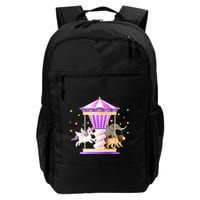 Circus Carousel Unicorn Lion Elephant Amuset Park Meaningful Gift Backpack