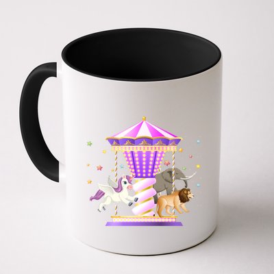 Circus Carousel Unicorn Lion Elephant Amuset Park Meaningful Gift Mug