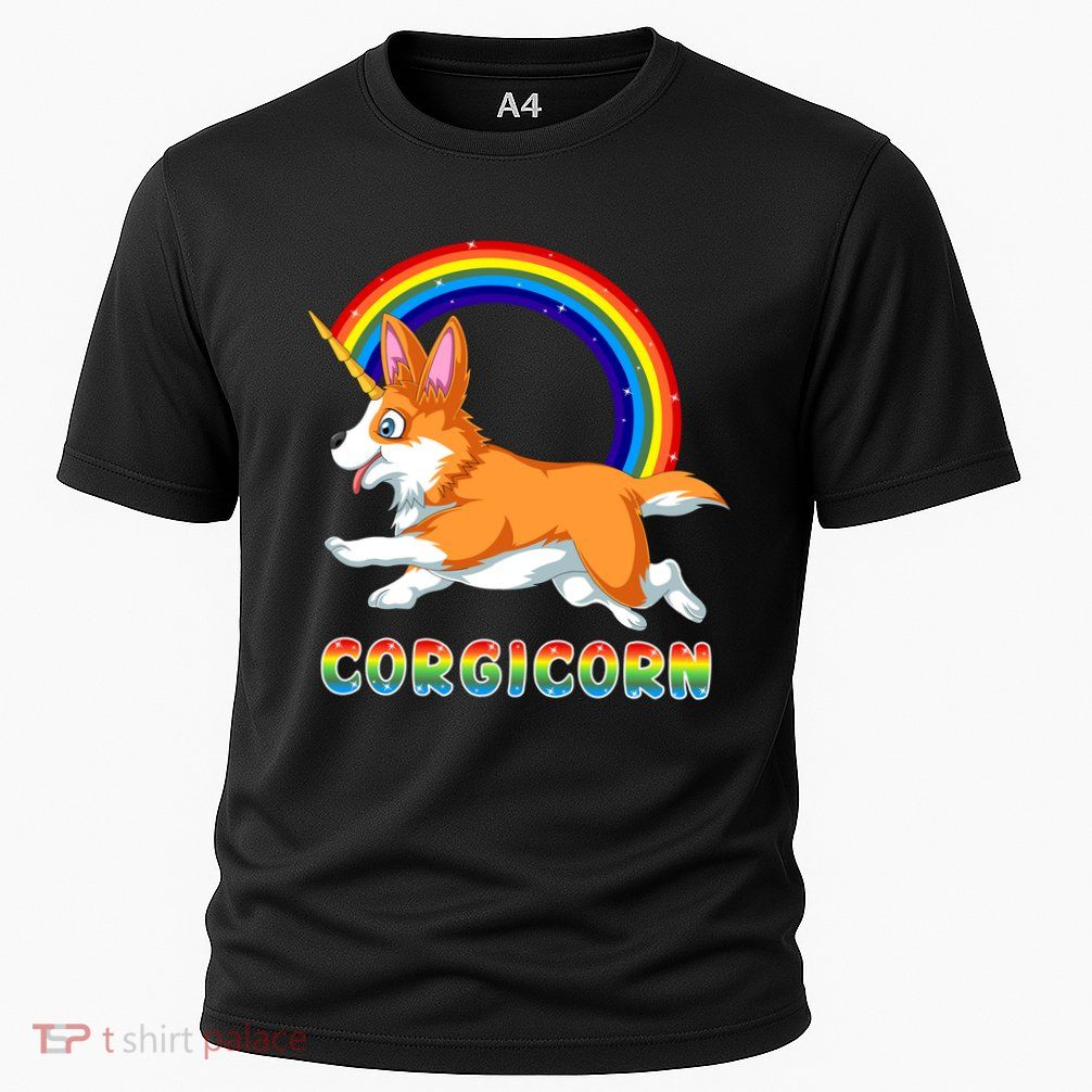Corgicorn Corgi Unicorn Performance Shirt