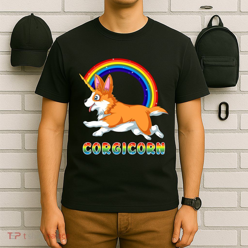 Corgicorn Corgi Unicorn T-Shirt