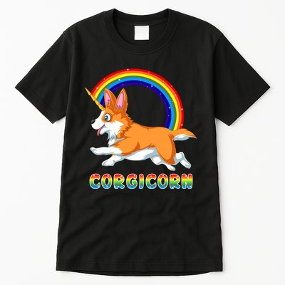 Corgicorn Corgi Unicorn Tall T-Shirt