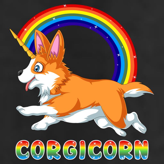 Corgicorn Corgi Unicorn Beanie