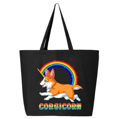 Corgicorn Corgi Unicorn 25L Jumbo Tote