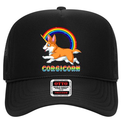 Corgicorn Corgi Unicorn Trucker Hat