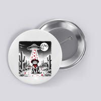 Cowboy Cat Ufo Meme Funny Cat Ufos ValentineS Day Cat Lover Button
