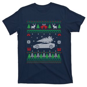 Classic Car Ugly Christmas T-Shirt