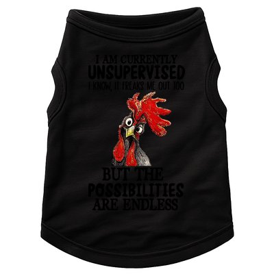 Chick Chicken Unsupervised But The Possibilities Are Endless Doggie Tank