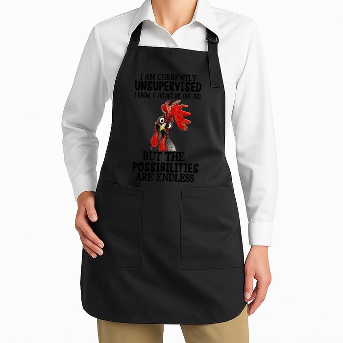 Chick Chicken Unsupervised But The Possibilities Are Endless Apron
