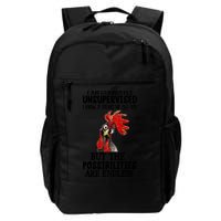 Chick Chicken Unsupervised But The Possibilities Are Endless Backpack