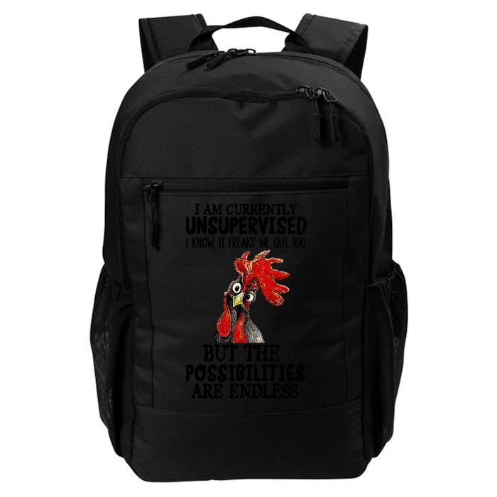 Chick Chicken Unsupervised But The Possibilities Are Endless Backpack