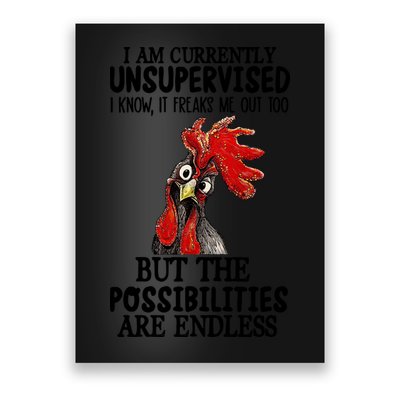 Chick Chicken Unsupervised But The Possibilities Are Endless Poster