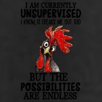 Chick Chicken Unsupervised But The Possibilities Are Endless 25L Jumbo Tote