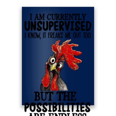 Chick Chicken Unsupervised But The Possibilities Are Endless Poster