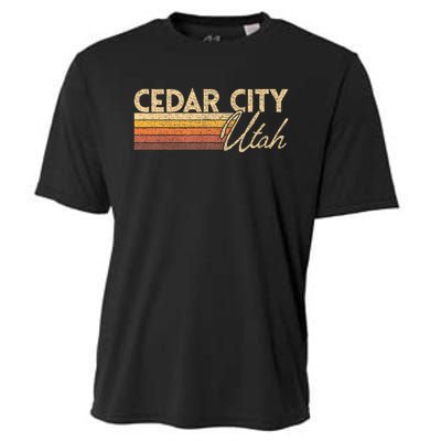 Cedar City Utah Cooling Performance Crew T-Shirt