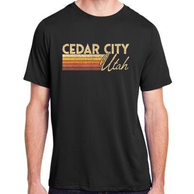 Cedar City Utah Adult ChromaSoft Performance T-Shirt