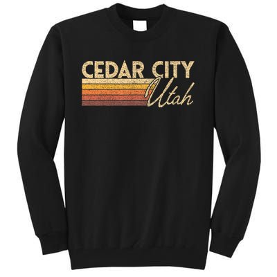 Cedar City Utah Tall Sweatshirt