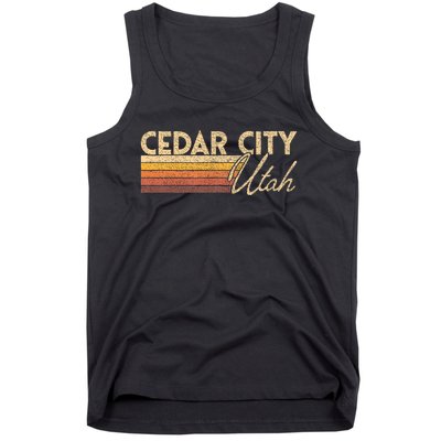 Cedar City Utah Tank Top