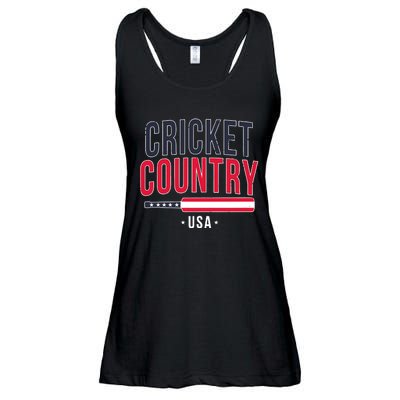 Cricket Country Usa Ladies Essential Flowy Tank