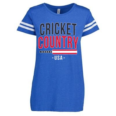 Cricket Country Usa Enza Ladies Jersey Football T-Shirt