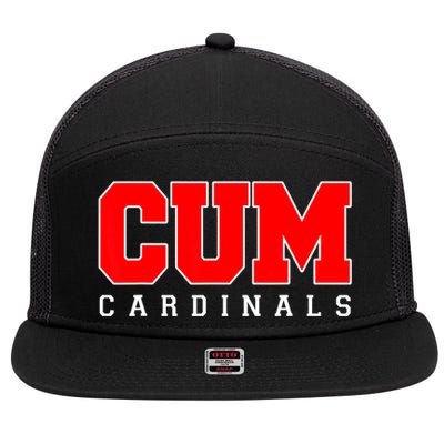 Cum Christian University Michigan 7 Panel Mesh Trucker Snapback Hat