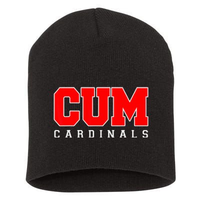 Cum Christian University Michigan Short Acrylic Beanie