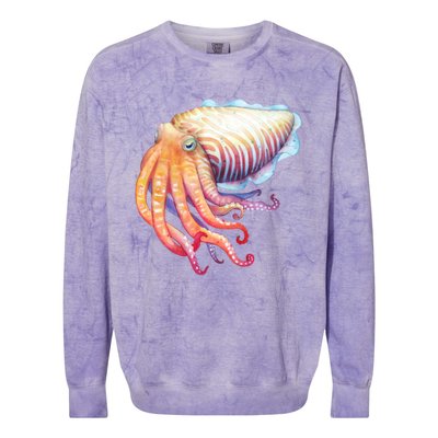 Cuttlefish Colorblast Crewneck Sweatshirt