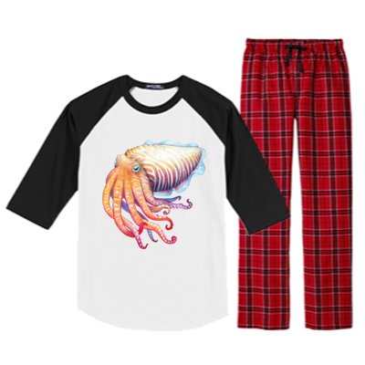 Cuttlefish Raglan Sleeve Pajama Set