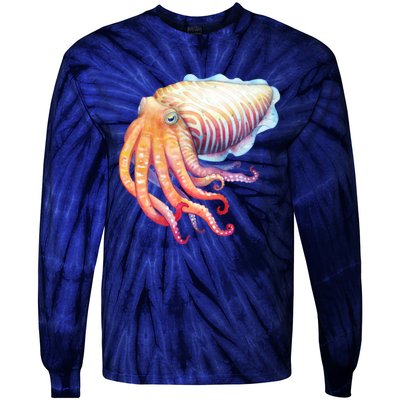 Cuttlefish Tie-Dye Long Sleeve Shirt