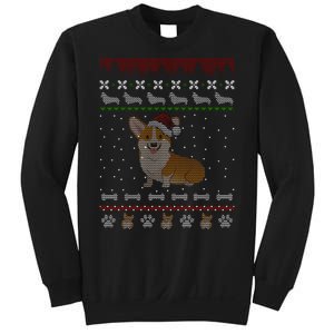 Cute Corgi Ugly Christmas Sweater Design Sweatshirt