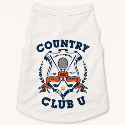 Country Club U Champaign Urbana Golf 1867 Tennis Doggie Tank