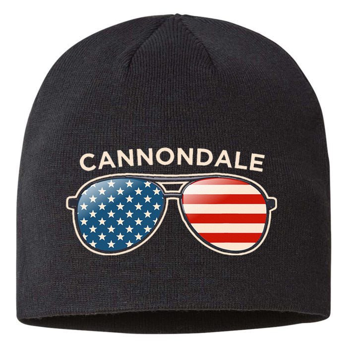 Cannondale Ct Vintage Us Flag Sunglasses Sustainable Beanie