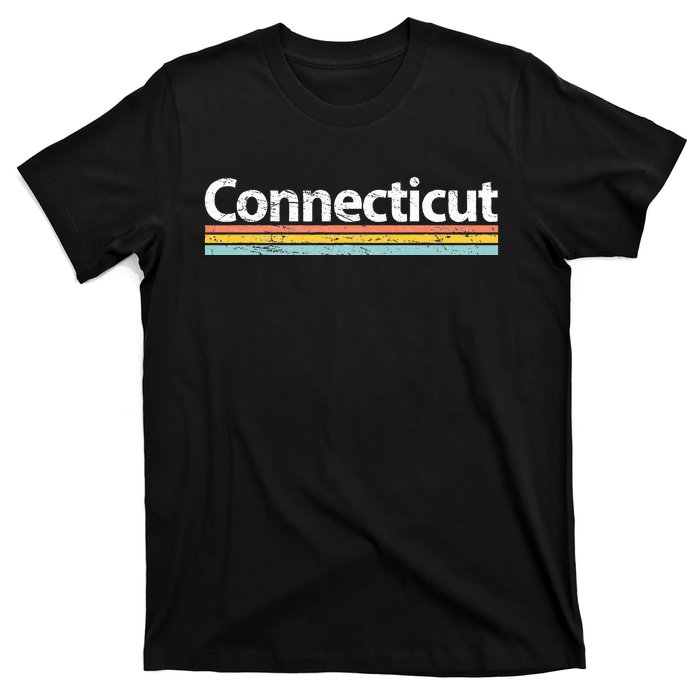 Connecticut Ct Vintage Worn Design T-Shirt