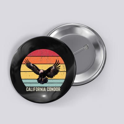 California Condor Vintage California Condor Button