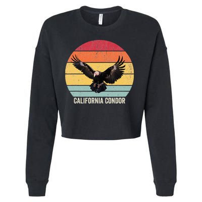 California Condor Vintage California Condor Cropped Pullover Crew