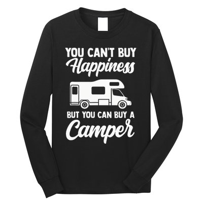 Camping caravan van vintage in caravan caravan Long Sleeve Shirt