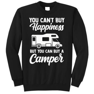 Camping caravan van vintage in caravan caravan Sweatshirt